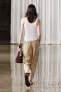 Zw collection flowing faded trousers