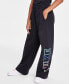 ფოტო #9 პროდუქტის Big Girls Sportswear Club Fleece Wide-Leg Sweatpants