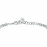 Elegant silver bracelet with zircons Tesori SAIW137