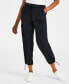 Фото #1 товара Petite Solid Drawcord-Hem Utility Pants, Created for Macy's