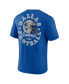 Фото #4 товара Men's Royal Dallas Cowboys Big and Tall Two-Hit Throwback T-shirt