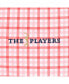 ფოტო #2 პროდუქტის Women's Pink The Players Gingham Sleeveless Polo