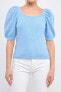 Фото #2 товара Women's Short Puff Sleeve Sweater