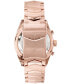 ფოტო #3 პროდუქტის Women's Katherine Chronograph Multifunctional Rose Gold-Tone Stainless Steel Bracelet Watch, 40mm