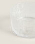 Фото #4 товара Glass bowl with raised detail