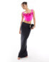 Фото #2 товара Rare London corsage detail corset top in pink