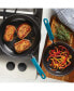 Фото #2 товара Create Delicious Hard-Anodized Aluminum Nonstick Deep Skillet Twin Pack, 9.5" and 11.75" handles