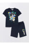 Фото #4 товара Костюм для малышей LCW Kids с принтом Sonic Блузка и шорты