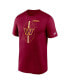 Men's Burgundy Washington Commanders Legend Icon Performance T-shirt