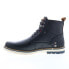 English Laundry Creek EL2692B Mens Black Leather Lace Up Casual Dress Boots