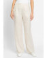 Фото #2 товара Women's 100% Linen Anna Fit Wide Leg Pull-On Pant