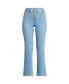 Women's Recover High Rise Button Front Kick Flare Crop Jeans