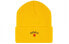 NOAH Nyc Rose Logo Beanie Yellow 刺绣玫瑰毛线帽 黄色 / Шапка NOAH Nyc Rose Logo H44FW19YEL