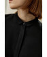 Фото #4 товара Women's Classic Collar Silk Shirt