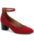 ფოტო #1 პროდუქტის Akiraa Ankle-Strap Dress Pumps, Created for Macy's