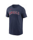 Фото #3 товара Men's Bo Jackson Navy California Angels Cooperstown Collection Name and Number T-shirt