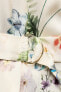 Фото #8 товара Платье из сатина с цветочным принтом ZARA
