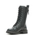 Фото #10 товара Harley-Davidson Walsen 8" Lace D87256 Womens Black Leather Motorcycle Boots