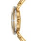 ფოტო #3 პროდუქტის Women's The Miller Gold-Tone Stainless Steel Bracelet Watch 34mm Set