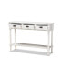 Фото #4 товара Garvey French Provincial Finished Wood 3-Drawer Entryway Console Table