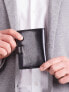 Фото #10 товара Мужское портмоне кожаное черное вертикальное на кнопке Portfel-CE-PR-PC-101L-PA.17-czarny Factory Price