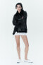 Фото #1 товара Двусторонняя куртка в байкерском стиле — zw collection ZARA