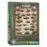 Puzzle Geschichte der Panzer 1000 Teile