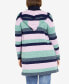 Фото #2 товара Plus Size Romy Hooded Cardigan Sweater