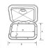 NUOVA RADE Standard Inspection Detachable Cover Hatch