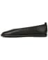 Vince Sofia Leather Flat Women's Black 8.5