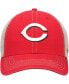 Men's Red Cincinnati Reds Trawler Clean Up Trucker Snapback Hat