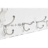 Wall mounted coat hanger DKD Home Decor Fir Metal Romantic (80 x 18 x 30 cm)
