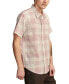 Фото #5 товара Men's Plaid San Gabriel Short Sleeve 1 Pocket Shirt