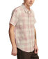 Фото #3 товара Men's Plaid San Gabriel Short Sleeve 1 Pocket Shirt