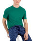 ფოტო #4 პროდუქტის Men's 2-Pc. Solid T-Shirt & Golf Ball-Print Pajama Pants Set, Created for Macy's