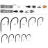 MUSTAD 441 BLM barbed spaded hook Matt Black (10 pcs), 6 - фото #3