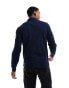 Lacoste long sleeve polo shirt in navy Синий, S - EU 35-37 - фото #2