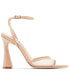 Фото #2 товара Women's Beki Two-Piece Flare-Heel Sandals