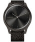 ფოტო #5 პროდუქტის Unisex Vivomove 3 Style Black Nylon Strap Smart Watch 24.1mm
