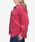 Фото #3 товара Куртка Ruby Rd. плюс размер с пуговицами из пинкорда
