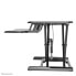 Фото #4 товара Neomounts by Newstar sit-stand workstation - Black - -25.4 mm (-1") - -25.4 mm (-1") - 110 - 510 mm - 15 kg - China