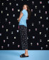 Women's Sleepwell Printed Knit Capri Pajama Pant Made with Temperature Regulating Technology