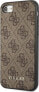 Фото #2 товара Guess Guess GUHCI8G4GFBR iPhone SE 2022 / 2020 / 7 / 8 brązowy/brown hard case 4G Metal Gold Logo