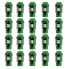 Set Nuts OMP 7075 Green 20 uds M14 x 1,25