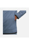Sportswear Tech Fleece Lightweight Full-Zip Hoodie Erkek mavi fermuarlı Sweatshirt dx0822