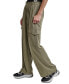 Фото #3 товара Women's Pull-On Twill Wide-Leg Cargo Pants