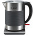Фото #1 товара Электрический чайник Bosch TWK7S05 - 1.7 L - 2200 W - Черный - Серый - Индикатор уровня воды - Защита от перегрева - Беспроводной