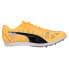 Фото #1 товара Puma Evospeed MidDistance 4 Track And Field Mens Orange Sneakers Athletic Shoes