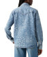 ფოტო #2 პროდუქტის Women's The Ultimate Western Cotton Denim Shirt