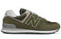 New Balance NB 574 低帮 跑步鞋 男女同款 橄榄绿 D宽 / Кроссовки New Balance NB 574 D ML574EGO